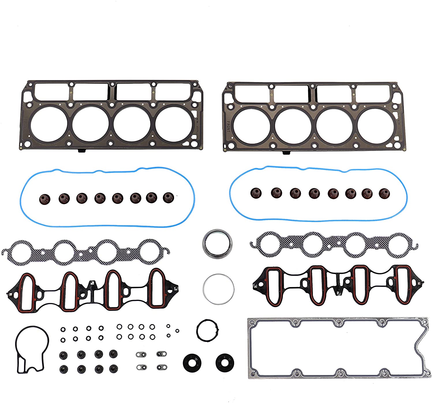 DNJ HGS3168 MLS Head Gasket Set/For 2002-2008/ Buick, Cadillac, Chevrolet, GMC, Isuzu/Ascender, Avalanche 1500, Envoy XL, Envoy XUV, Escalade, Express 1500-2500, Express 3500, Rainier, Savana