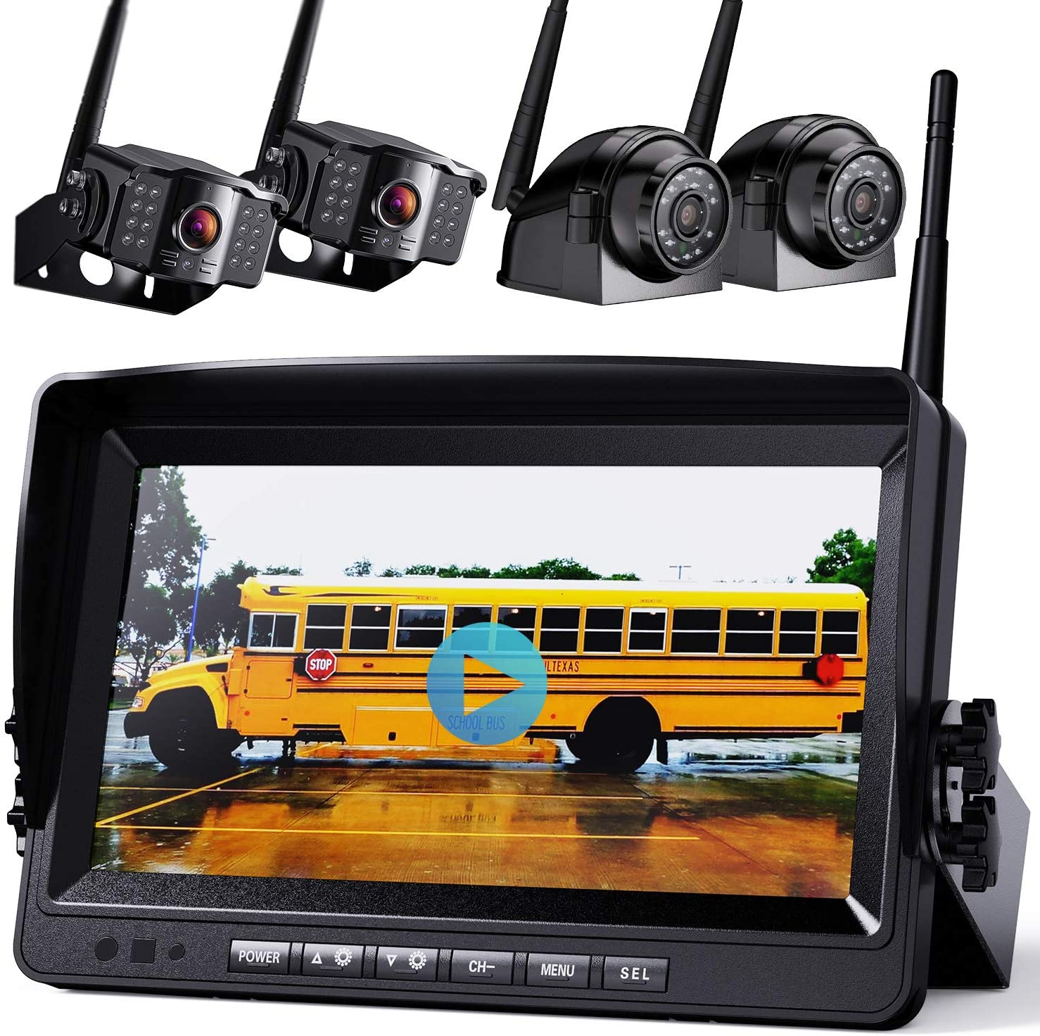 Wireless Backup Camera with Built-in Recorder 9