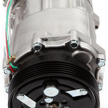 ROADFAR Air Conditioning Compressor Clutch Kit fit for CO 1206JC 1999-2001 Volkswagen Beetle Golf Jetta 1.8L 1.9L 2.0L