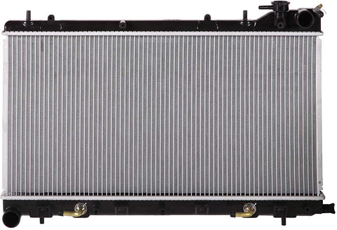 Lynol Cooling System Complete Aluminum Radiator Direct Replacement Compatible With 2006-2008 Subaru Forester Sedan Wagon 2.5 XT Turbo H4 2.5L