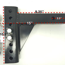 MaxxHaul 70380 Black/Chrome Adjust Dual Ball Mount