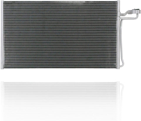 A-C Condenser - PACIFIC BEST INC. For/Fit 08-13 Volvo C70 - Parallel Flow, Aluminum - 313560013