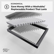 K&N Premium Cabin Air Filter: High Performance, Washable, Helps Protect against Viruses and Germs: Designed For Select 2000-2014 Toyota/Subaru/Mitsubishi/Lexus Vehicle Models, VF2002
