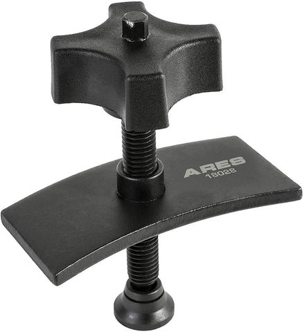 ARES 18028 - Heavy Duty Brake Pad Spreader - Built-in Comfort Tightening Knob - Heavy-Duty Steel Construction - Solid Steel Swivel Joint for Precise and Even Compression