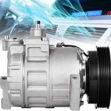 VEVOR CO 11323C 360027460 DCS17E Universal Air Conditioner AC Compressor and Clutch for Land Rover LR2 Volvo S60 S80 V70 XC60 XC70 XC90 A/C Compres