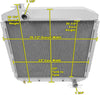 3 Row Radiator, All Aluminum & 16