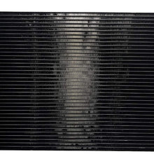 MYSMOT A/C AC Condenser with Receiver Drier For Honda Civic 2006-2011 / Acura CSX 2006-2011 (4-Door Sedan Models Only) 80110SNAA01 3525