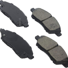 Bosch BE1592H Blue Disc Brake Pad Set with Hardware for Select Nissan Versa Vehicles - FRONT