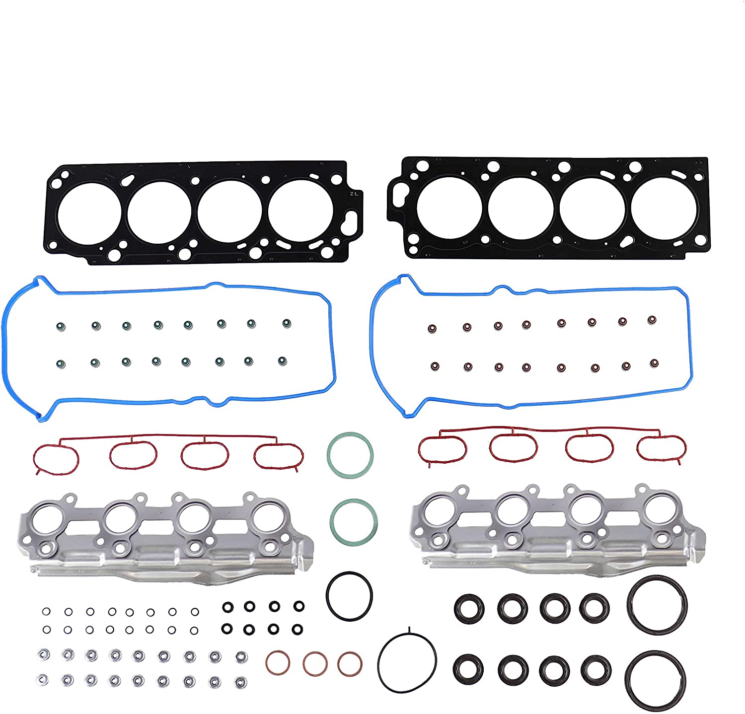 DNJ HGS974 MLS Head Gasket Set/For 2005-2009/ Lexus, Toyota/ 4Runner, GX470, Land Cruiser, LX470, Sequoia, Tundra/ 4.7L/ DOHC/ V8/ 32V/ 285cid/ 2UZFE
