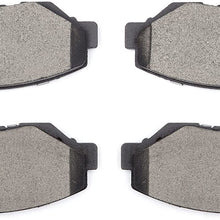 Brake Pads,ECCPP 4pcs Front Ceramic Discs Brake Pads Kits Fit for Honda Accord/Civic/CR-V/Element/Pilot,2013-2015 Acura ILX,