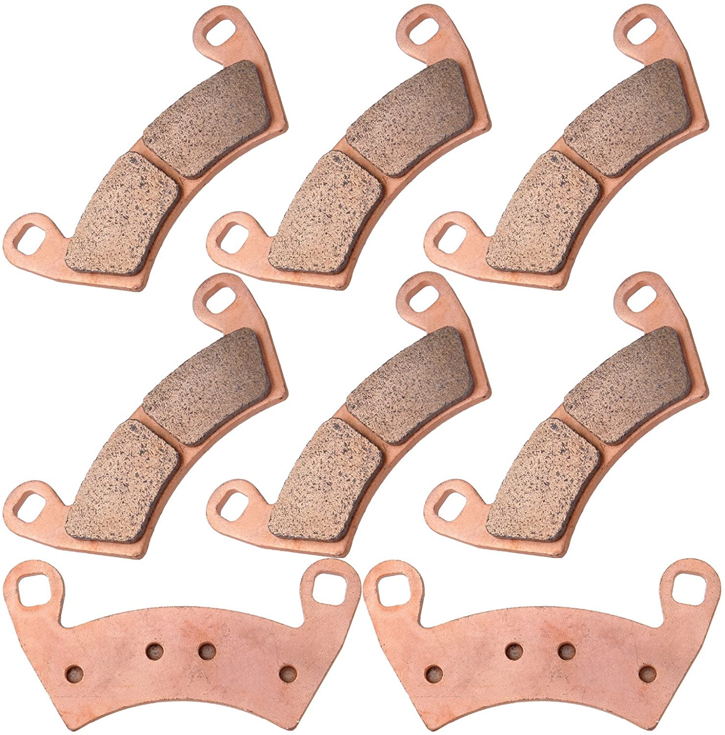 CCIYU Front Sintered Brake Pads Motorbike Replacement Brake Pads Fit For 2014-2019 Polaris RZR XP 1000 EPS, 2008-2014 Polaris Ranger
