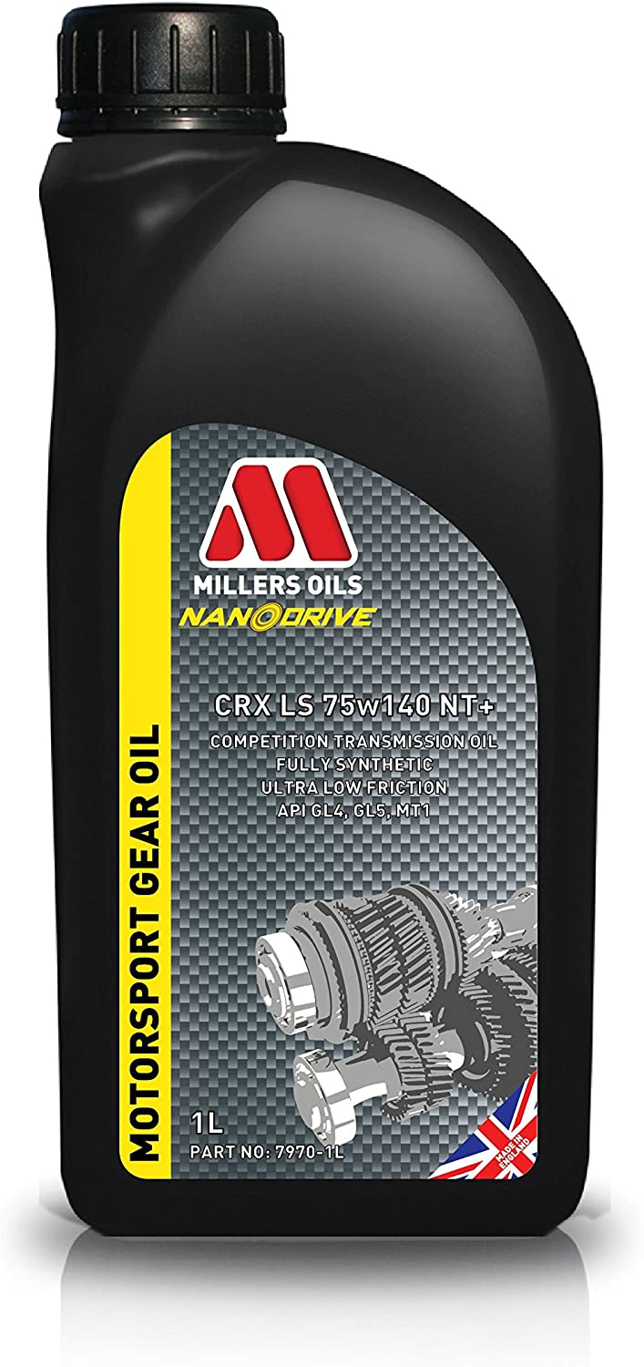 Millers Oils CRX LS 75w140 NT+ - 1 liter bottle