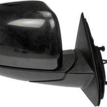 Dorman 955-1973 Passenger Side Power Door Mirror - Heated/Folding for Select Jeep Models, Black