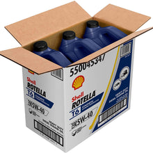 Shell Rotella T6 Full Synthetic 5W-40 Diesel Engine Oil (1-Gallon, Case of 3)