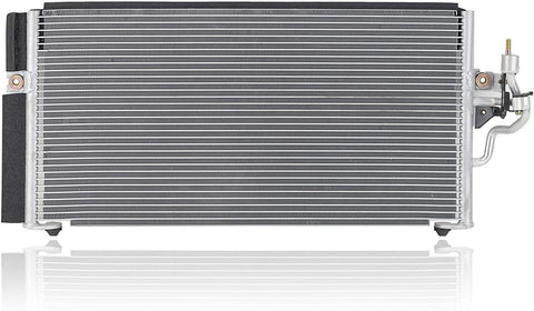 A-C Condenser - PACIFIC BEST INC. For/Fit 4837 97-02 Mitsubishi Mirage