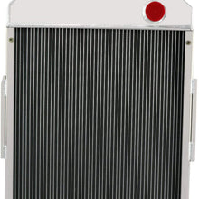 CoolingCare All Aluminum 5 Row Core Tractor Radiator For Case IH 666 686 706 756 2706 2756 (396351R91 65426C1)