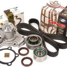 Evergreen TBK284WP Compatible With 97-06 Hyundai Tiburon Tucson Kia 2.0L G4GF Timing Belt Kit GMB Water Pump