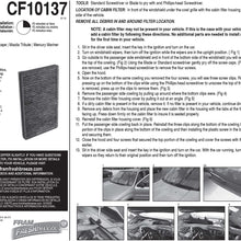 FRAM Fresh Breeze Cabin Air Filter Replacement for Car Passenger Compartment w/ Arm and Hammer Baking Soda, Easy Install, CF11182 for Select Acura and Honda Vehicles