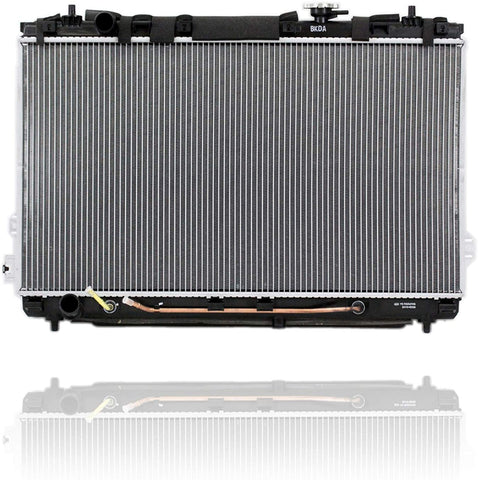 Radiator - PACIFIC BEST INC. For/Fit 06-10 Kia Sedona 07-08 Hyundai Entourage V6 3.8L Plastic Tank, Aluminum Core 1-Row - 253104D902