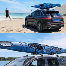 J-bar Kayak roof Rack,Universal Rack Carrier for Kayaks Boat Surf Ski Canoe, SUP, Surfboard and Ski Board Rooftop Mount Rack on SUV