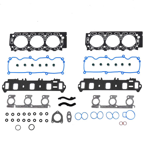 DNJ HGS4140 Graphite Head Gasket Set/For 2001-2007 / Ford, Mercury/Sable, Taurus / 3.0L / OHV / V6 / 12V / 182cid