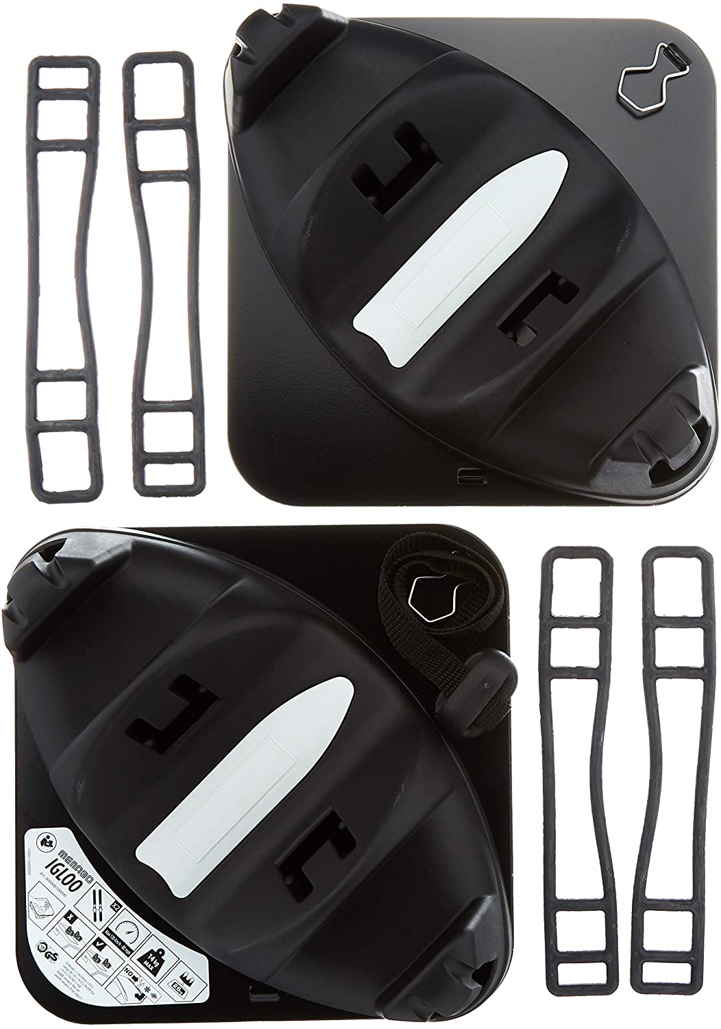 MENABO 000008100000 Magnetic Ski Carrier, Igloo