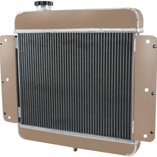 OzCoolingParts 4 Row Core All Aluminum Radiator for 1962-1967 63 64 65 66 Chevy II, Nova Inline w/ V8 Conversion