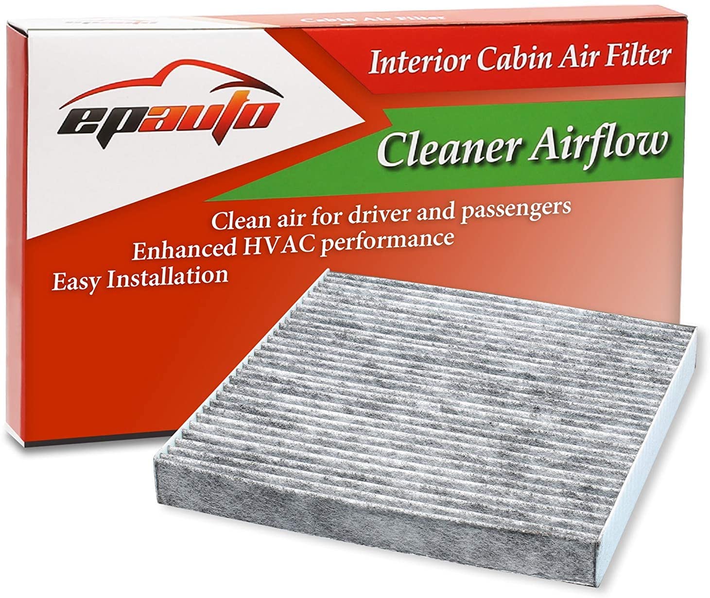 CP134 (CF10134) Replacement for Honda & Acura Premium Cabin Air Filter includes Activated Carbon