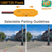 HD 1280x720p Rear Reversing Backup Camera Rearview License Plate Camera Night Vision Ip69k Waterproof for Kia Certao/Optima/K5 Hyundai i40 Sedan (Reverse Hole Replacement Camera)