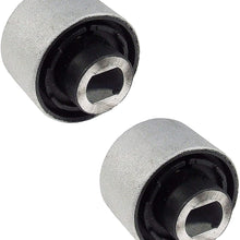 Pair Set 2 Front Lower Inner Rearward Control Arm Bushings Delphi For MB W203