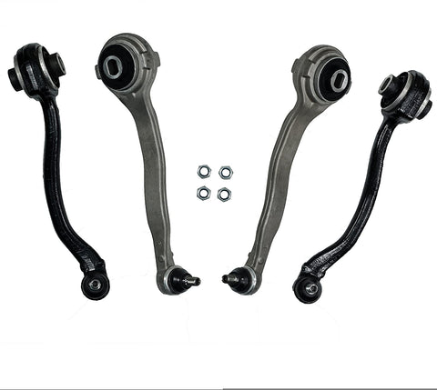 Front Upper Lower Control Arm Set of 4 for Mercedes Benz C230 C280 C350 CLK320 SLK 300 55