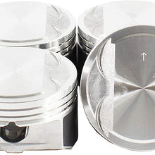 DNJ P171A.20 Oversize Piston Set for 2007-2015 / Dodge, Hyundai, Jeep, Kia/Caliber, Compass, Forte, Forte5, Patriot, Tucson / 1.8L, 2.0L / DOHC / 16V / 110cid, 122cid, 1975cc / VIN 0, VIN 2, VIN A