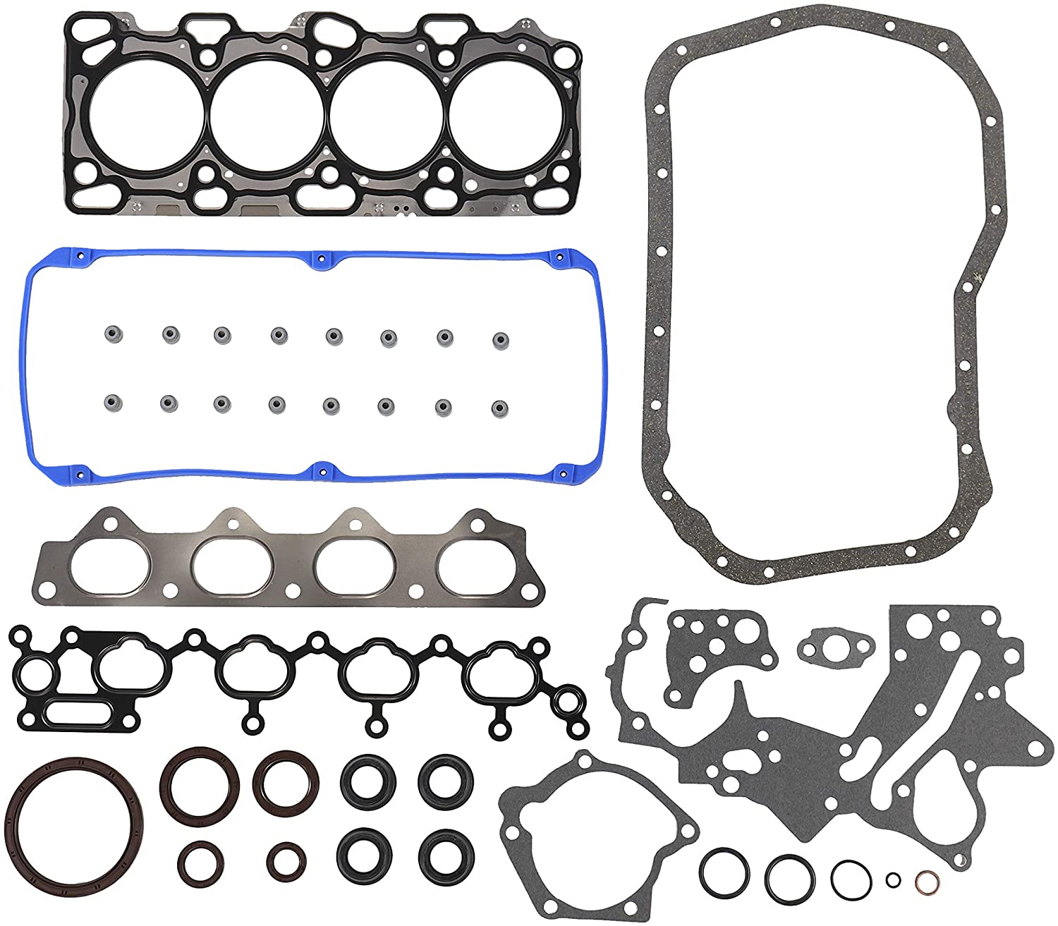 DNJ FGS1055 MLS Full Gasket Sealing Set/For 1999-2005/ Chrysler, Dodge, Mitsubishi/ 2.4L/ L4/ 16V/ SOHC/ 4G64