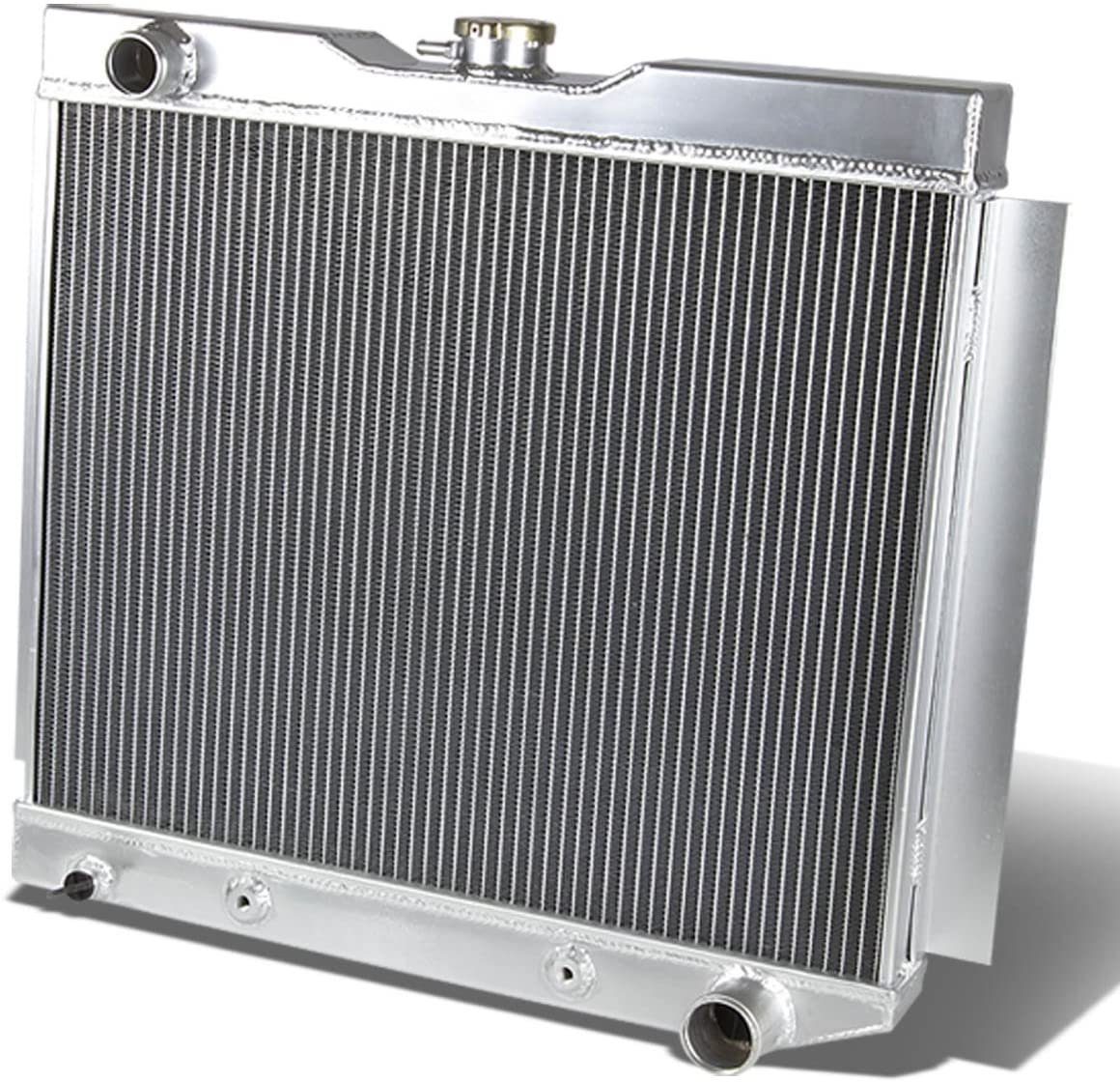 DNA Motoring RA-CHARGER74-3 3-Row Full Aluminum Radiator