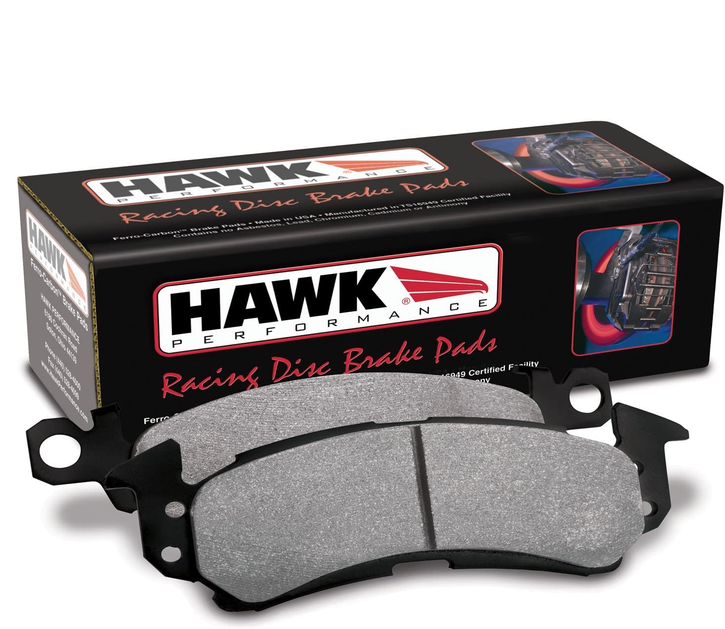 Hawk Performance HB484N.670 HP Plus Brake Pad