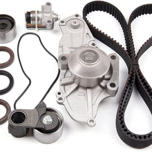 SCITOO Timing Belt Component Kit Water Pump J30A1 J35A Fits 1997-2002 Honda Acura 3.0 3.5L