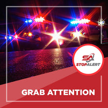 Stop-Alert FastWagger 72 Electronic Wig Wag Alternating Flasher Relay - Waterproof Universal Emergency Police Ambulance Car Controller LED Strobe Light Box Kit- Universal WigWagger 12-24V