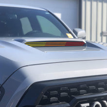 TufSkinz Inner Hood Scoop Accents - Compatible with 2016-2020 Tacoma - 3 Piece Kit (Inferno(Non-Metallic))