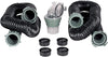 Duraflex Sewer Hose; Vortex; 20 Foot Over All Extended Length; Each 10 Foot Hose Collapses to 39 Inch