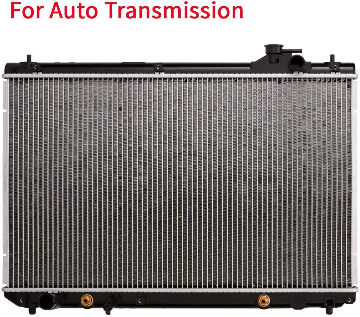 UVIAPW Auto Al/Plastic Radiator Compatible With Toyo.ta 01-03 Highlander 3.0L 04-07 Highlander 3.3L