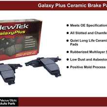 PCD537H Rear Premium Ceramic Brake Pads+Hardware