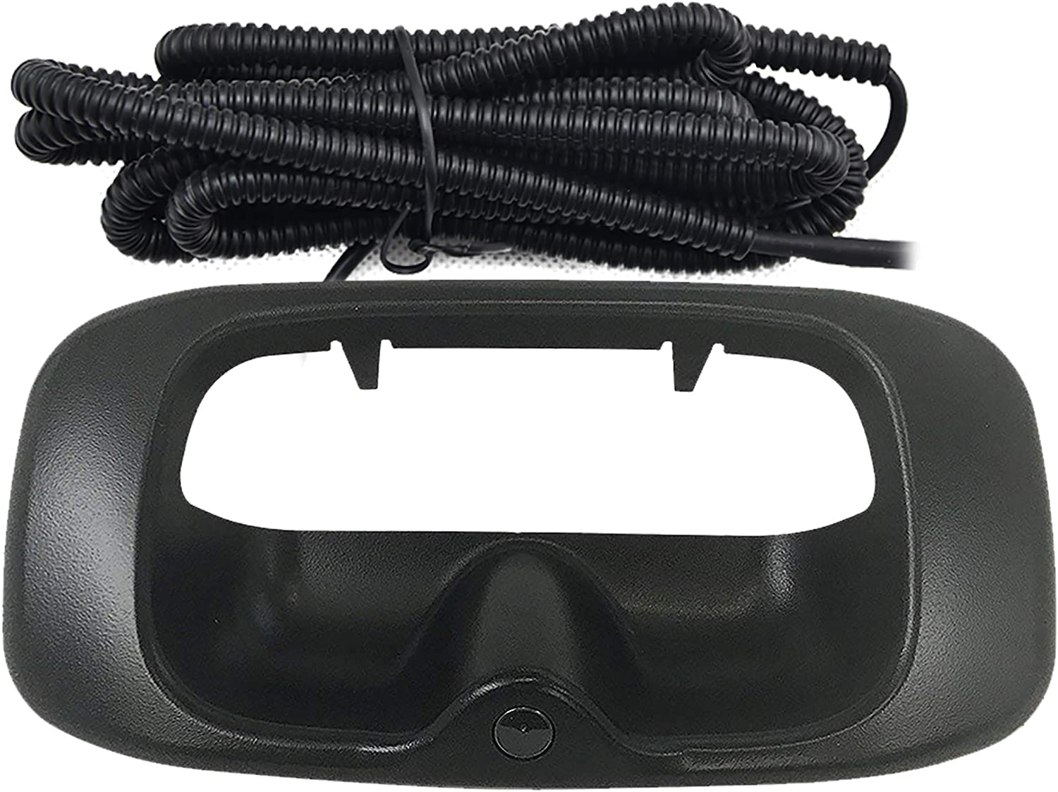 Roadpower Tailgate Replace Rear View Camera Car Backup Tailgate Handle Camera for Chevy Silverado and GMC Sierra Years 1999-2006,Tailgate Door Handle Replacement Camera(Color: Black)
