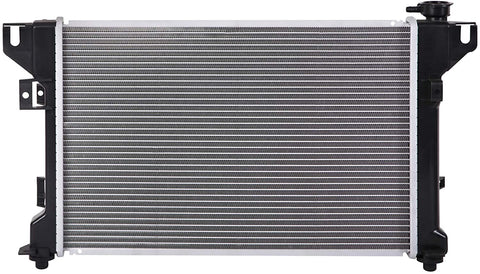 Lynol Cooling System Complete Aluminum Radiator Direct Replacement Compatible With 1991-1993 Chrysler/Dodge Daytona 1991-1994 Shadow Sundance 1991-1995 LeBaron Spirit Acclaim L4 V6 2.2L 2.5L 3.0L