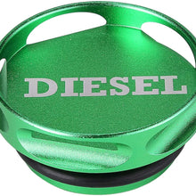 Fieldoor Magnetic Diesel Fuel Cap for Dodge RAM Trucks (2013-2018) Dodge Ram Diesel Trucks 1500 2500 3500 with 6.7 CUMMINS EcoDiesel, New Easy Grip Design
