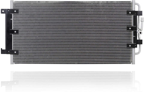A-C Condenser - PACIFIC BEST INC. For/Fit 04-04 Pontiac Grand Prix Monte Carlo Chevrolet Impala Without Drier - 19130292