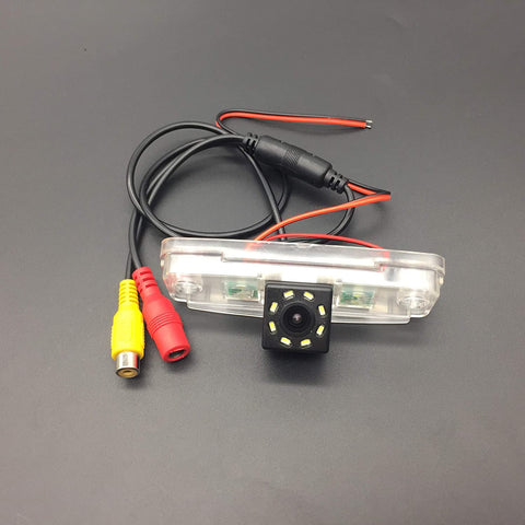 for Subaru Outback 2009~2014 Car Rear View Camera+8LED Back Up Reverse Parking Camera/Plug Directly