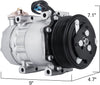Mophorn CO 4081C New Sanden Style SD7H15 Universal Air Conditioner AC Compressor F696003112 for Freightliner Kenworth Peterbilt 5406 4398 4081 4322