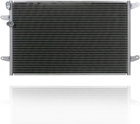 A-C Condenser - PACIFIC BEST INC. For/Fit 04-06 VW Volkswagen Phaeton - 3D0820411G
