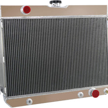 ALLOYWORKS 3 Row Core All Aluminum Radiator For 1963 1964 1965 1966 1967 1968 Chevy Impala Chevelle Camino/Many Chevy Bel Air GM