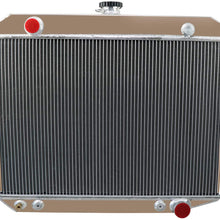 OzCoolingParts 4 Row Core All Aluminum Radiator for 1971-1979 72 73 75 76 77 78 Dodge D/B/W Series D100 D150 D200 B100 B200 B300 Van W100 W150 W200 Ramcharger Pickup V8